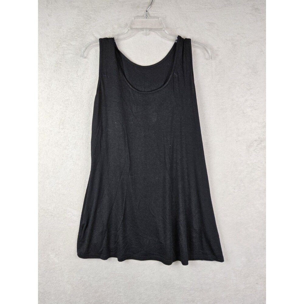Coco + Carmen Women's Sleeveless Long Swing Reversible Tank Black Size S